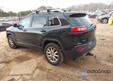2016 Jeep Cherokee Limited из США, поврежденный, VIN 1C4PJMDB1GW152374